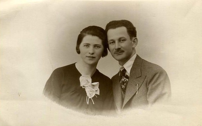 my father’s Uncle Jeschie and his Aunt Rachel 
